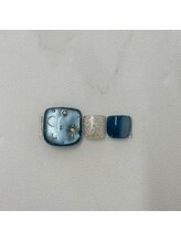 ナナズネイル 魚町店(NANA’sNail)/9月 フット定額デザイン