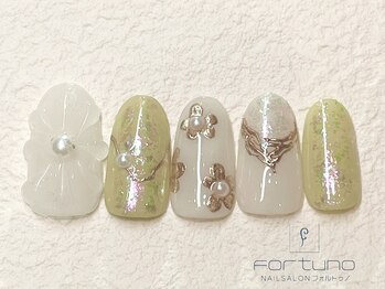 フォルトゥノ マークイズ静岡店(Fortuno)の写真/マークイズ1階★好立地で通いやすさ◎毎月ネイルを変えるのが待ち遠しくなる定額デザインを多数ご用意♪