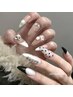 《nail hand》夏休みネイルに!美フォルム長さ出し付き☆持込みコース ¥13500