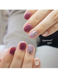 ポイントストーンネイル☆