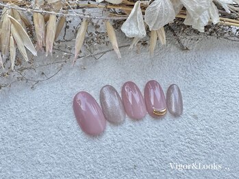 ヴィガー アンド ルックス 白金 目黒(Vigor&Looks)/上品　ピンク