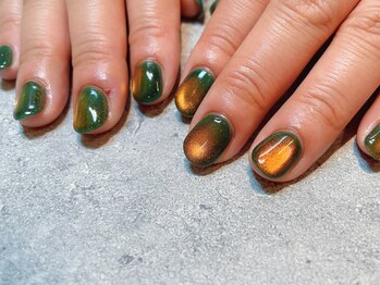 ルークネイル(LUKE)/個性派◯マグネットネイル