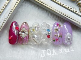 パール★押し花★ストーン