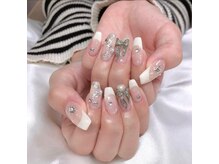 ティーアンドビー ネイルスタジオ(T&B NAIL STUDIO)/トレンドワンホンちゅるんネイル