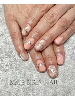 ブルーバードネイル(Blue bird nail)/ニュアンス nail
