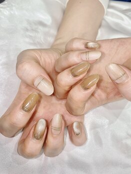 エクラ(eclat)/秋の定額デザインネイル☆