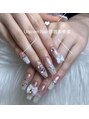 ユニコーンネイル 原宿表参道(unicorn nail)&nbsp;チップ長さだし10本お持ち込みデザイン