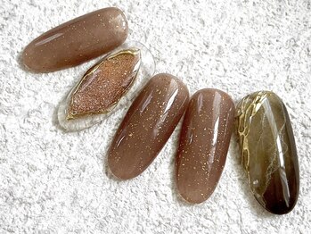 定額ネイル design 4