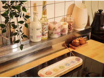 ハーバルウェルネス リタ(Herbal Wellness Rta)/お香の薫りが漂うゆったり空間