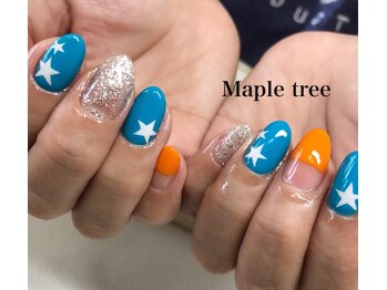 ネイルアンドメイク メイプルツリー(Nail & Make Maple Tree)/スターネイル