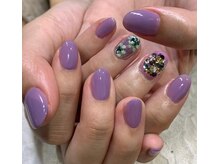 ネイル シスター(nail sister)/パープルネイル