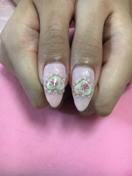 ネイルサロン パピリオ(Nail Salon papilio)/ハートネイル♪