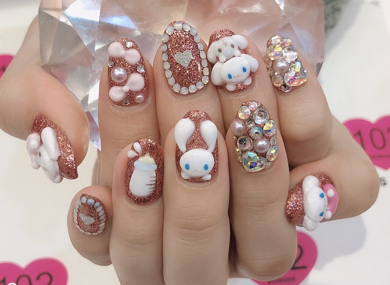 3Dネイルパーツ サンリオ シナモロール