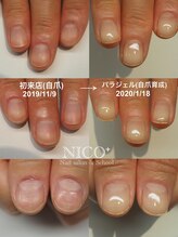 ニコプラス(NICO+)/自爪育成パラジェルクリア補強