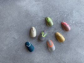 うねうねネイルdesign