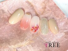 ネイルサロン トゥリー(TREE)/さり気なく押し花！