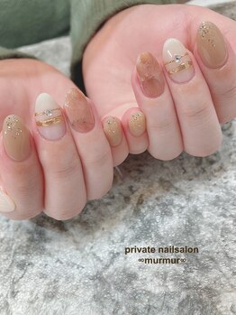 プライベート ネイルサロン マーマ(murmur)/ニュアンスネイル