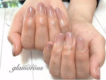 ネイルグラマラス 西新井店/《パラジェル》ちゅるんグラデ