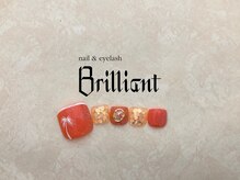 ネイルアンドまつげエクステのお店 ブリリアント 草加(Brilliant)/Foot 　定額11000円コース