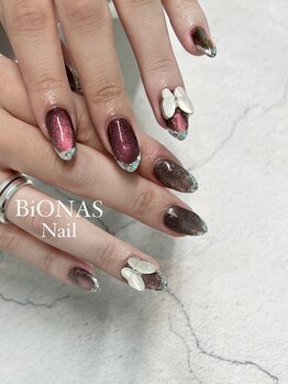ビオナス 苫小牧店(BiONAS)/glass french×Butterfly