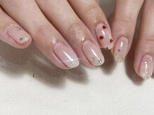 アイネイルズ 渋谷店(I nails)/【Tomoka.a】ちゅるんハート