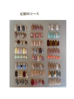 定額Mコースデザインサンプル