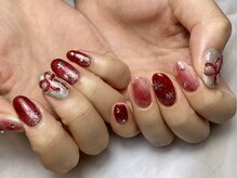 ジェムネイル(Jem Nail)/ボルドーネイル