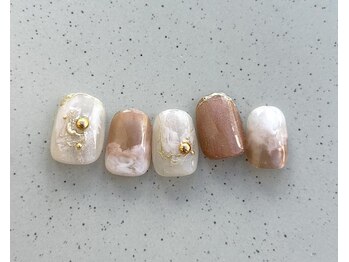 アイネイルズ 池袋店(I-nails)/テラコッタニュアンス