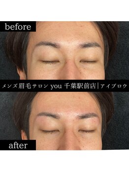 ユー 千葉駅前店(you)/メンズ眉毛/メンズ眉/千葉駅