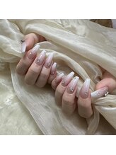 ベラーネイルズバー(Bella nails BAR)/チップ長さ出し＋グラデーション