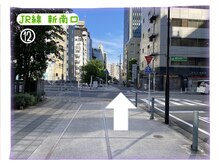 ヴィア 東京 渋谷店(Via)/サロンまでの行き方～JR新南口～