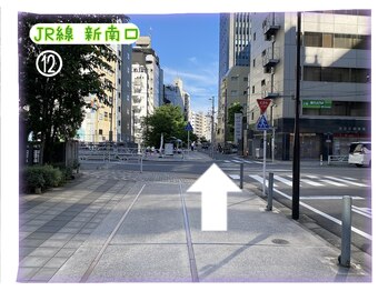 ヴィア 東京 渋谷店(Via)/サロンまでの行き方~JR新南口~