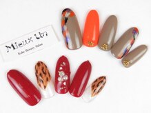 ミューアン(Mieux Un)/エスニックピーコック・豹柄