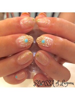 リオッサ オブ ラグーン(RIOSSA of Lagoon)/フリンジ#三角フレンチ