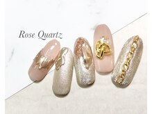 ローズクォーツ(Rose Quartz)/定額Bアートコース ¥7,700
