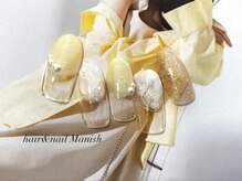 マニッシュ(Manish)/変形フレンチネイル