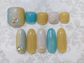 ティーエヌ 本厚木店/ハンド&フット同デザイン☆夏