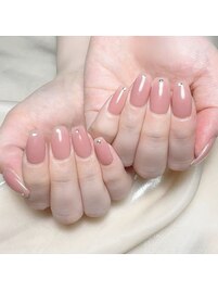 ワンカラ＋10粒ストーン