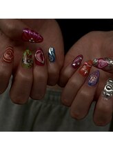 ネイルクイーン(Nail Queen)/海外風デザイン￥9000♪