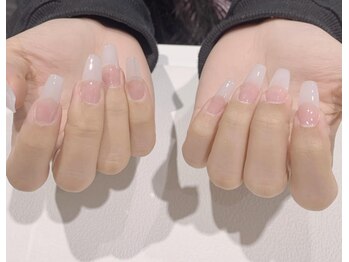 ネイルサロン ブランロール 白金店(Nail Salon Blanl'or)の写真/ナチュラルな長さだしで綺麗な指先に♪