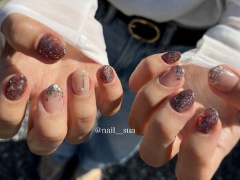 ネイルスア(nail sua)/ニュアンスデザインネイル