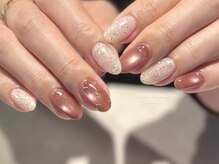 アメリアンドカシェット(Amelie&Cachette)/ニュアンスネイル:aoi