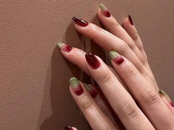 ウノプリール ネイル 茶屋町店(unopulir nail)/【大人のニュアンスデザイン】