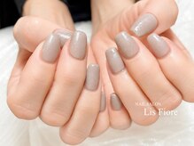 大人上品グレージュネイル☆