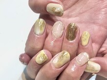 アイラッシュアンドネイル専門店 クラル(CURAR)/イエローニュアンス