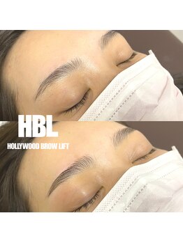 アンアイサロン(UNE)/HBLで並行眉に！