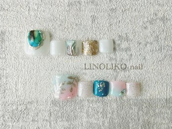 リノリコネイル 元住吉(Lino Liko nail)/7月☆シーズンフット定額