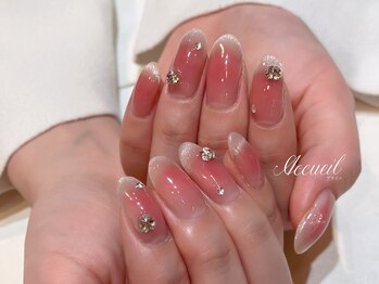 アクイユ 銀座店(ACCUEIL)/ジュワッとチークネイル☆