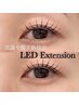 【LED☆】フラットラッシュ100本　1カ月以内リペア