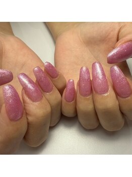 パダアット ヴァラネイル 天神南店(PADA at VALLANAIL)/ワンカラー/マグネットネイル